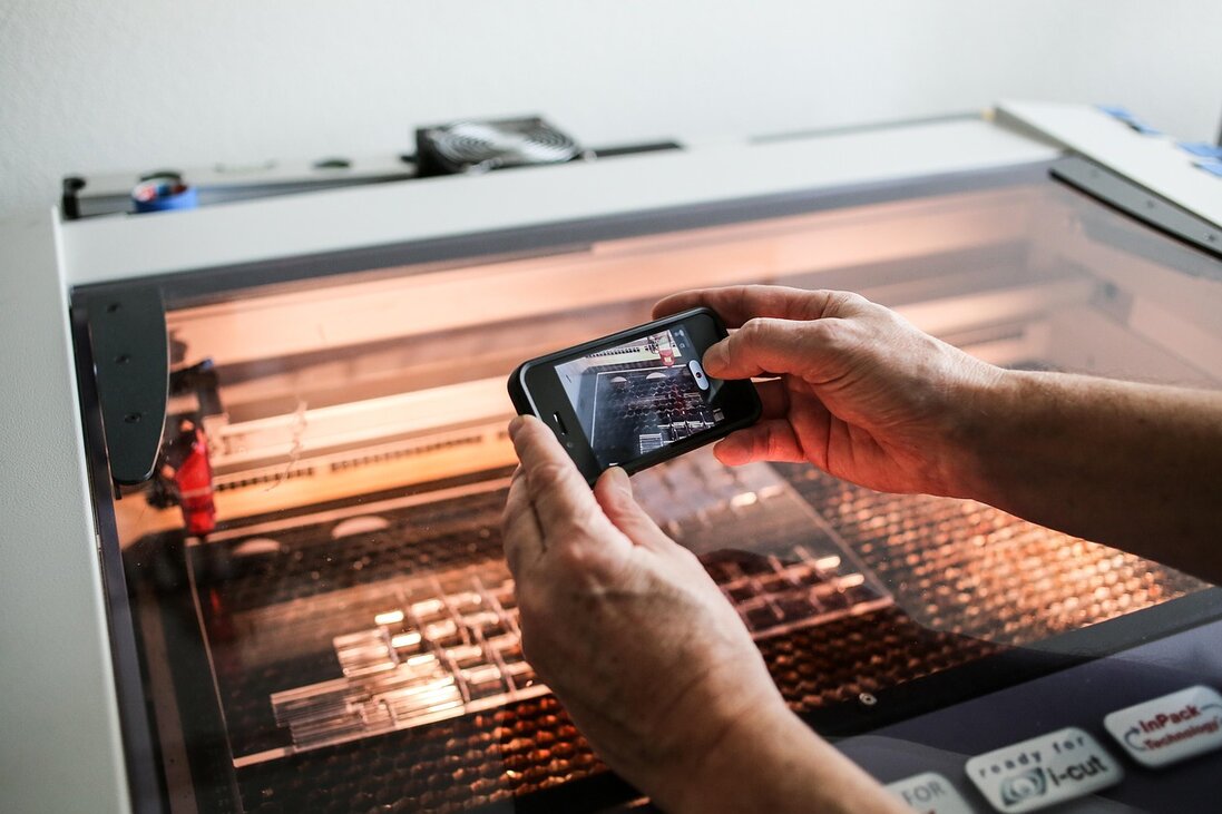 Trophée acrylique gravé au laser